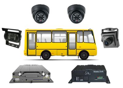 Chine Systèmes de surveillance visuels DVR 720P d'espion de 360 degrés d'autobus scolaire mobile de la caméra 4G à vendre