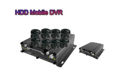 China HDD portátiles DVR móvil con el video móvil CMS de GPS WIFI 3G 4G Digitaces viven supervisión en venta