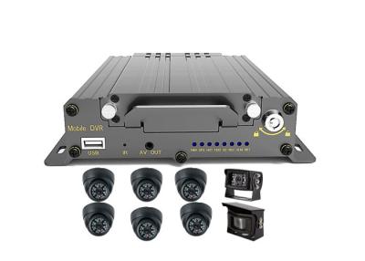 China Tarjeta DVR móvil 3G GPS WIFI DVR móvil del canal HDD SD de AHD 8 para el autobús que sigue el autobús escolar del camión en venta