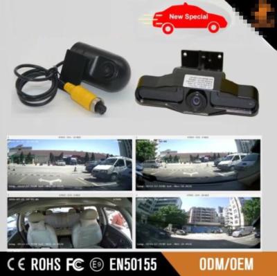 China CCTV lleno DVR 720P de la red HD con los canales delanteros y traseros del sistema 8 de la cámara del coche en venta