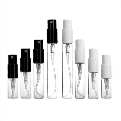 China 3ml 5ml Cosmetic Wholesale Clear Plastic Spray Pump Bottle Empty Perfume Bottles for sale