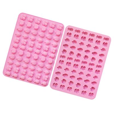 China Hot Selling Creative Sustainable Fruit Silicone Mold Series Silicone Soft Candy Mold for sale