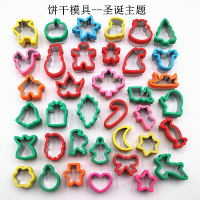 China Amazon Dirty13 Sustainable Hot Piece Stainless Steel Cookie Cutter Hot Christmas Cookie Cutter for sale