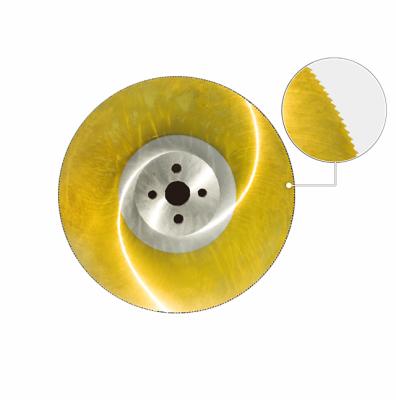 China Cobalt Wood Material Cut GOLDMOON HSS Circular Saw Blade For Cutting Metal for sale