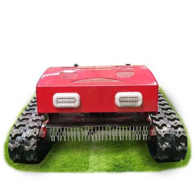 China Grassland GOLDMOON Automatic Remote Automatic Battery Lawn Mower Robot Control Electric Lawn Mower for sale