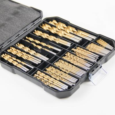 China Make Hole GOLDMOON OEM HSS Metal Drill Bits Set Hardness Cutter Twist Drill Bits for sale