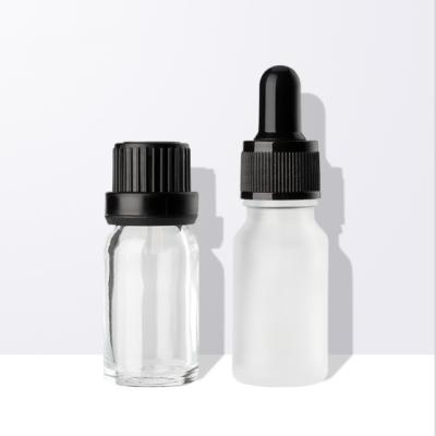 China Eco-friendly Recyclable 5ml 10ml 15ml 20ml 30ml Clear Dropper Glass Bottle For Essential Oil Serum Glass Bottle for sale