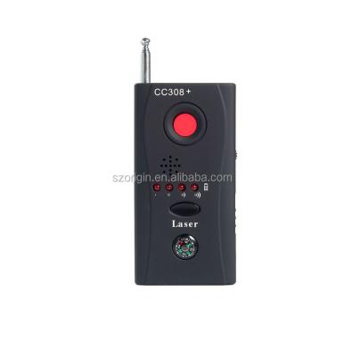 China ABS CC308 Signal Detector Anti Spy + Insect Finder GPS Signal RF Camera Audio Detector for sale