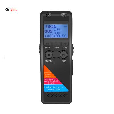 China rechargeable audio digital voice recorder MP3 player voice control recorder lithium battery for meetings/classroom built-in 3.7V/1600mA for sale