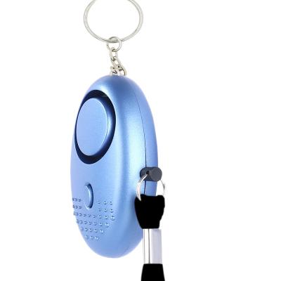 China Custom Tamper Alarm Logo 130db Siren Emergency Self Defense Security Alarms Key Chain Personal Alarm For Women for sale