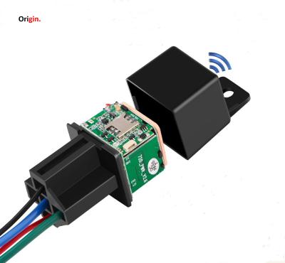 China Relay Tracker Car GPS Automotive Tracker Cut Out Oil Life Geo Fence Shock Tracker Mini Hidden Alarm Relay GPS for sale