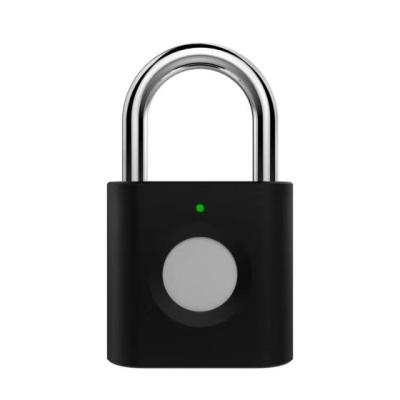 China Smallest Locksmith Supplies Door Locks Zinc Alloy Smart Fingerprint Padlock for sale