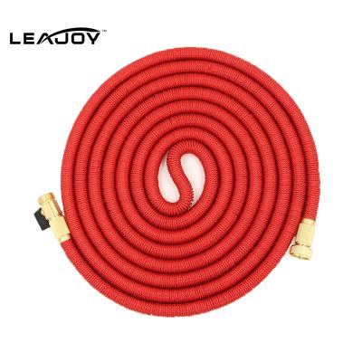 China Adjustable Fabric Hose Reel Water Sprinkler Flexible Garden Hose for sale