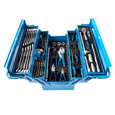 China Portable Tool Kit Metal 86pcs Professional Tool Set Set DIY Tools In Metal Case for sale