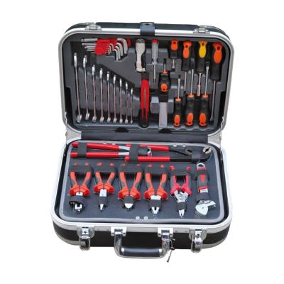 China Portable 131PCS Tool Kit Tool Kit DIY Tool Box Set ABS Aluminum Case Package Tool Kit for sale