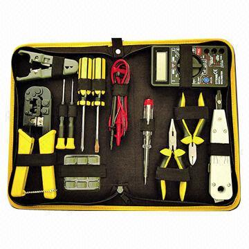 China High Quality Portable Tool Kit 24 Piece Computer Repair Tools Kit With Zipper Bag for sale