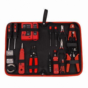 China High Quality Portable Tool Kit 24 Piece Computer, Service And Repair Tool Kits With Zipper Bag for sale