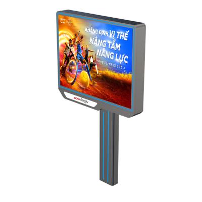 China Easy installation High end design p6 8000nits advertising display outdoor led billboard Te koop