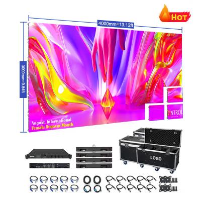 China High Quality Die Casting Aluminum LED Video Wall 500x500mm P1.95 to P3.91 for Stage Shows, Exhibitions, and Retail Displays for sale