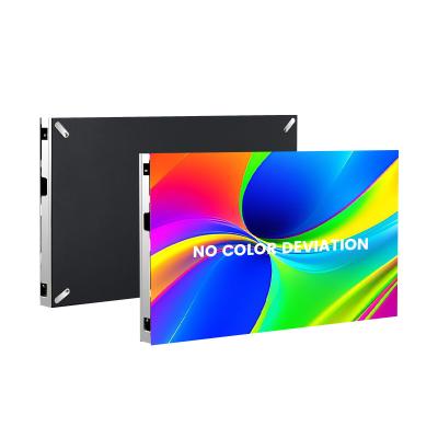 China P0.78 P0.9375 P1.25 P1.5625 600x337.5mm Quantum Dot Micro COB LED Display - Sem desvio de cor para publicidade interna e salas de controle à venda