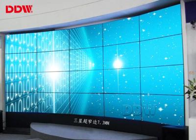 China ARC Curved Video Wall 60Hz Wall Mounted High Gamut With DVI 2 X HDMI Input for sale