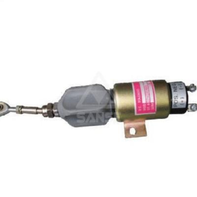 China High Quality Crawler Excavator Extinguishing Solenold B402 -1115030 Excavator Machinery Engine Parts Stop Solenoid for sale