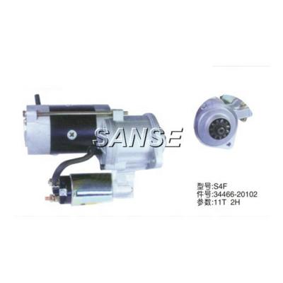 China Construction worksÂ   Good Quality S4F 34466-20102 M2T65272 Starter Motor Starting Motor M000A0301 For HD250 Aix Excavator for sale