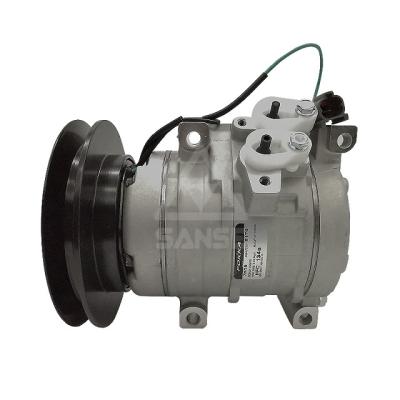 China Construction worksÂ   High Quality Sanse Air Compressor PC200-7 PC300-7 447220-4053 Machinery AC 20Y9796121 447220-4052 20Y-9796-121 4472204052 for sale