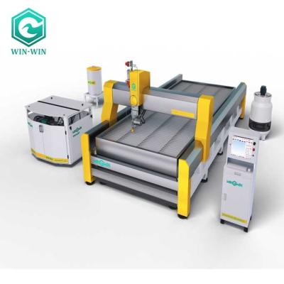 China Latest Technology 5 Axis Water Jet Cutter Carbon Steel Cnc Waterjet Jet Cutting Machines Prices WW Win-Win For Building Material Shops Both Parties for sale