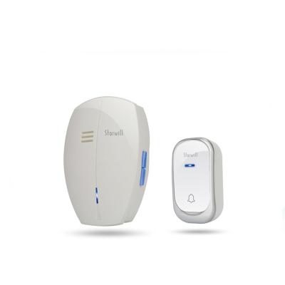 China New Design ABS Plastic High Quality Cheap Door Bell Wireless Music Door Bells for sale