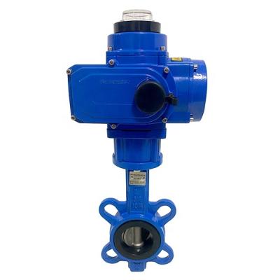 China General Skycity Size JG90-D3-DX-MF1 DN50-DN600 Hook Type Electric Butterfly Valve Model dn50 for sale