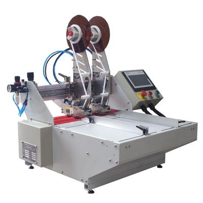 China Building material shops TMB 500# adhesive and tear tape machine/double sided tape gluing machine/double sided adhesive tape application machine for sale