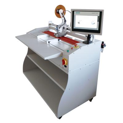 China Food RMD # TMP 1060 -1H # outlet # factory tape applicator machine/adhesive tape applicator machine for wrapping paper /for PVC board for sale