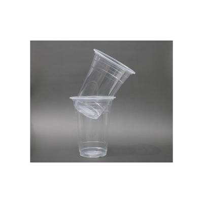 China Quality Single Wall Gauge Manufacture China Injection Transparent Cup Individually Wrapped Plastic Cup for sale