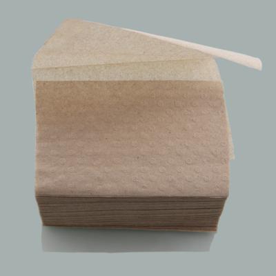 China Brown Interfold Unbleached Paper Towel for sale