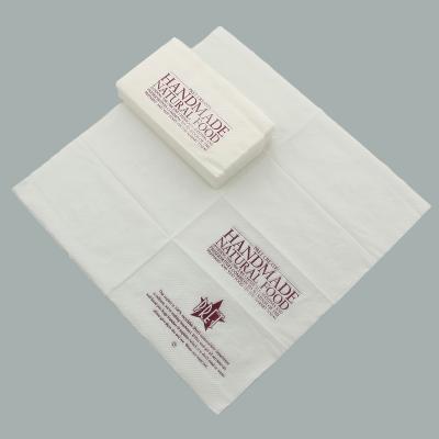 China Biodegradable and Compastable Printed Paper Towel for Dispenser Napkin Napkin for Dispenser for sale