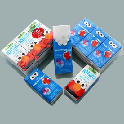 China Pocket Tissue Pouch Cloth With Perfume Tissue Paper Package Convenient Pocket Cloth for sale