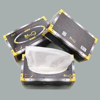 China Soft Tissue Box Tissue Box Manufacturer Ultra Facial Tissue Biodegradable Facial Cloth for sale