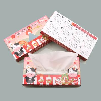 China Box Tissue Box Facial Tissue for Japan Food Contact Facial Tissue Safe Biodegradable Tissue Paper for sale