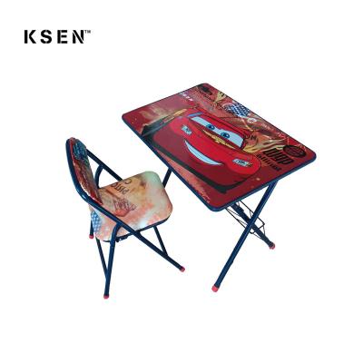 China Study table with chair cheap price foldable kids study table with chair TC0089 for sale