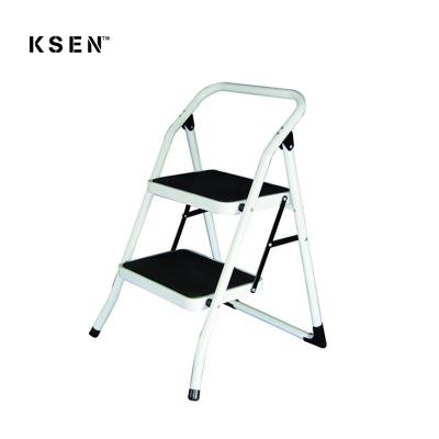 China Folding Ladders Household Ladder, Step Ladder Steel Rubber Feet, Safety Step Ladder KC-7022E for sale