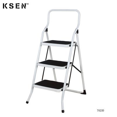 China KC-7023D Folding Ladders 3 Tier Step Ladder Folding Ladder for sale