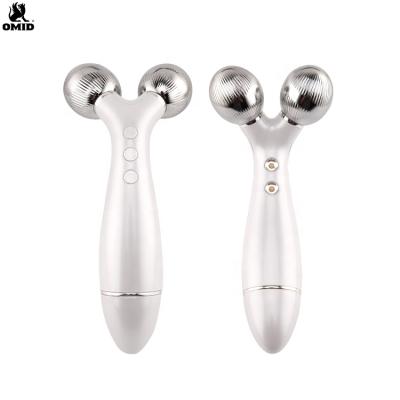 China Wrinkle Remover 2021 New Arrivals RF Eye Care Vibrating Face Slimming EMS Microcurrent Lift Facial Massager Home for sale