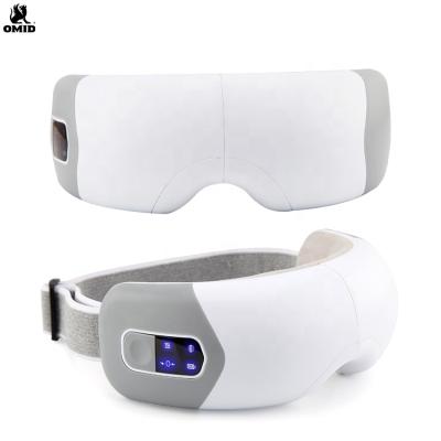 China Comfortable Trending Products 2021 New Arrivals Eye Care Massager Portable Wireless Voice Control Eye Massager With Heat for sale