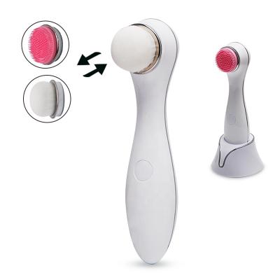 China DEEP CLEANSING Ultrasonic Facial Cleansing Sweep Waterproof Electric Face Instrument Beauty Sonic Device Dropshipping Cleansing Tools for sale