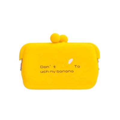 China Wholesale Silicone Wallet Silicone Key Purse For Cute Coin Latch Way Open Money Coin Purse For Girl Put In Bag for sale