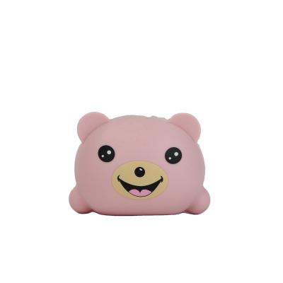 China Good Selling Silicone Bear Pencil Bag For Pens Material Silicone Pen Bag For Students Good Quality Silicon Coin Pouch For Pencil for sale