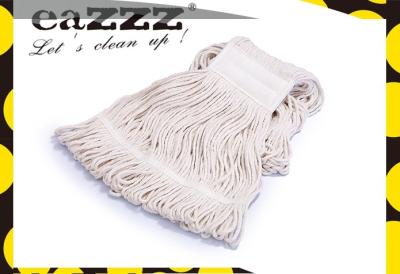 China Eco friendly Cleaning White Cotton wet mop heads refill for Home for sale