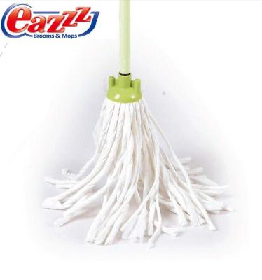 China White easy floor cleaning mop with Non woven mop head  For indoor or outdoor for sale