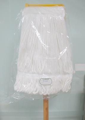 China Natural Colour 453g Cotton Mop refill Gentle Cleaning Cut End for sale